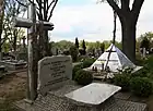 Grave of Polish priests and organist, murdered by the Germans during World War II