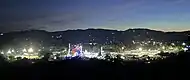 A portion of the Paso Robles night skyline is shown during the annual California Mid-State Fair in late July 2023.