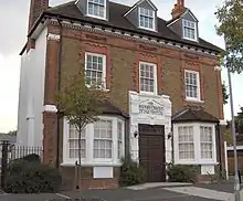 Passmore Edwards Cottage Hospital in Acton, London. Built c. 1900, it is an example of Passmore Edwards' philanthropy. (September 2006)