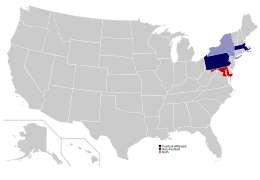 Location of teams in {{{title}}}