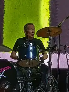 Cook performing with Generation Sex in 2023