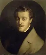 Paul Gachet by Ambroise Detrez (1850-1852)