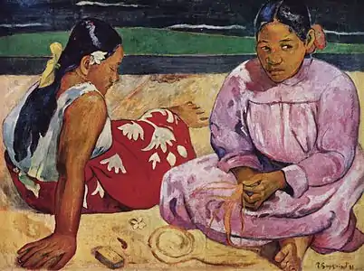 Paul Gauguin, Tahitian Women on the Beach, 1891