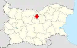 Pavlikeni Municipality within Bulgaria and Veliko Tarnovo Province.