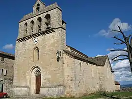 The church in Payzac