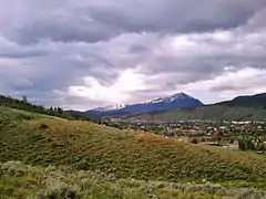 Peak 1 seen from Silverthorne