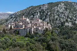 A view across the Paillon Valley