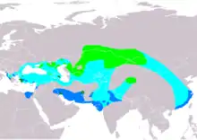 Map of range