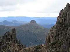 Mount Pelion East from high on Mount Ossa