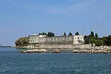 The Casa dell'Ospitalità at the northern point of Pellestrina Island