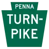 Pennsylvania Turnpike marker