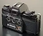 Pentax LX with a Dial Data LX back