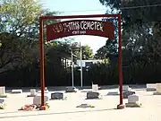 Old Paths Cemetery, established in 1921