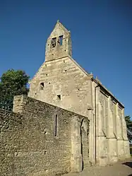 The church in Périers-sur-le-Dan