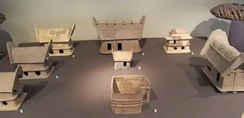 Haniwa houses