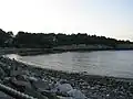 The beach at Perkins Cove looking toward the Marginal Way, 2008