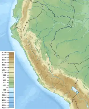 Jisk'a Iru Muqu is located in Peru