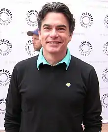 Peter Gallagher, American actor, musician, and writer (BA,1977)