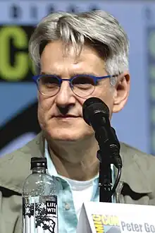 Peter Gould at the 2018 San Diego Comic-Con International in San Diego, California.