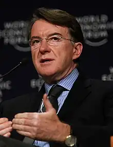 Peter Mandelson (St Catherine's College), former Minister