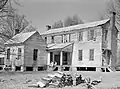 The former home of the Pettways. Gee's Bend, Alabama. April 1937. Photographed by Arthur Rothstein.