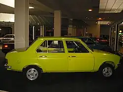 Peugeot 104 three-box saloon