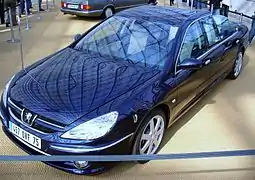 Peugeot 607 Paladine concept by Heuliez, used once by French president Nicolas Sarkozy