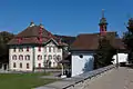 Pfaffnau, rectory and Chapel of St. Antonius