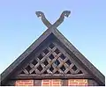 Gable decoration in 2006