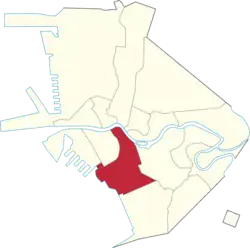 Location within City of Manila