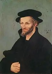 Philipp Melanchthon, born as Philipp Schwartzerdt