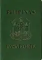 Green passport issued from May 1, 1995, to September 16, 2007.