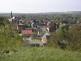 A general view of Fontaine-sur-Somme