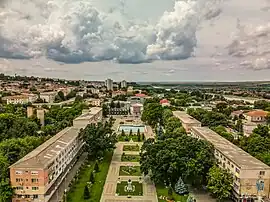 Decebal Plaza in Medgidia