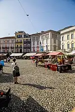 A landmark and the heart of Locarno. A meeting place for visitors and locals and a venue for major events.