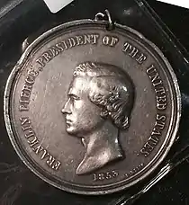 Photograph of Indian Peace Medal