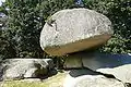 Natural granitic site of Les Pierres-Jaumâtres, in Creuse