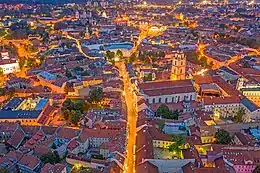 Pilies street in Vilnius Old Town