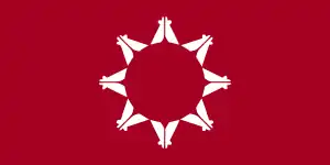 Flag of Pine Ridge Indian Reservation