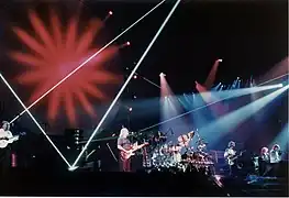 Pink Floyd on the Momentary Lapse of Reason Tour