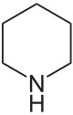 Structure of piperidine