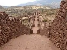 Pikillaqta administrative center, built by the Wari civilization in Cusco