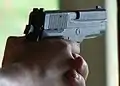 Firing of a military P220 (P75)