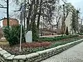 Three Crosses Square in Olsztyn, place of burial of French and Russian soldiers who died in 1807