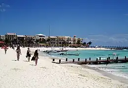 Beach in Playa del Carmen