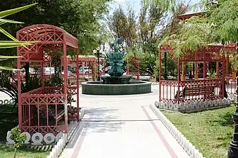 Pica's main plaza