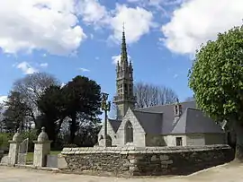 The church in Ploéven