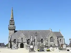 The parish church of Saint-Colomban