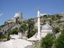 Photograph of Počitelj walled city's citadel