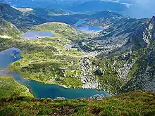 Lower Lake, Fish Lake, Trefoil and The Twin